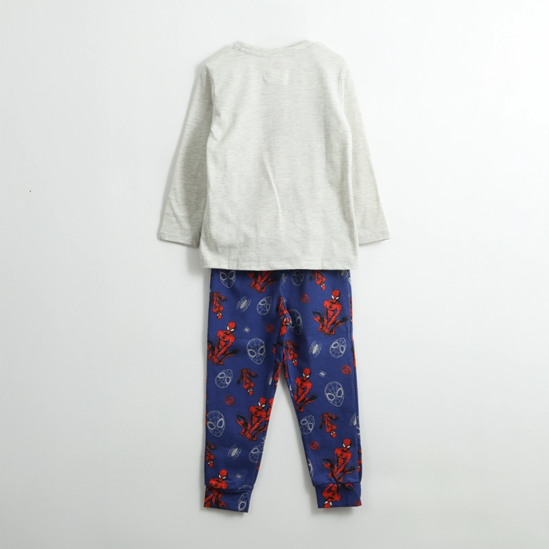 PIJAMA MANGA LARGA NIÑO SPIDERMAN PRINT GRIS MARVEL - 2