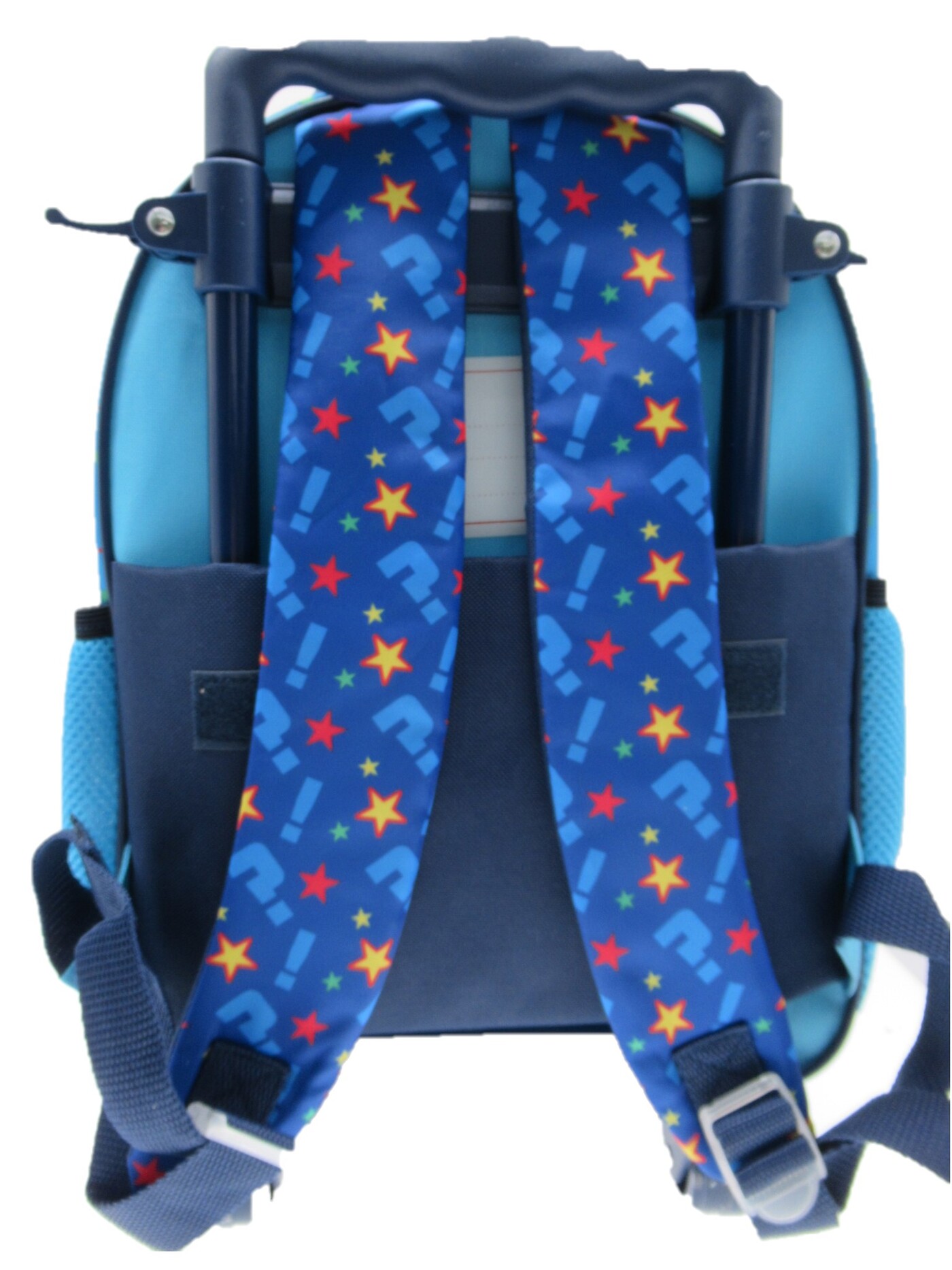MOCHILA ESCOLAR CON RUEDAS NIÑO FUNTASTIC MICKEY AZUL DISNEY - 3