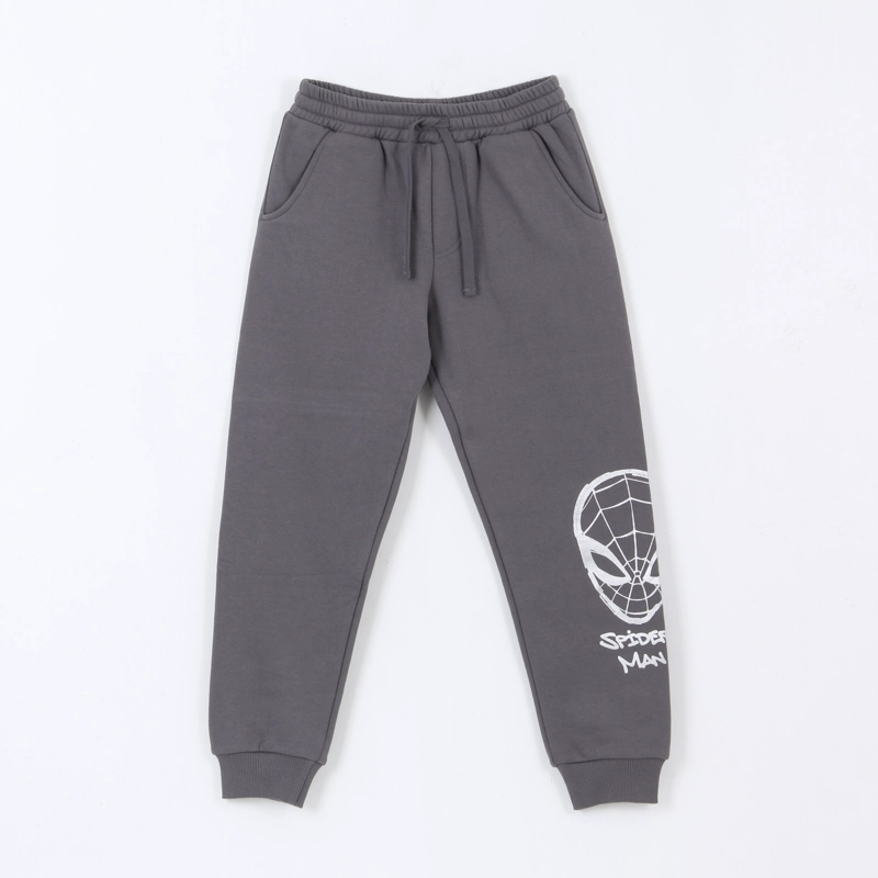 PANTALON DE BUZO LINEAL SPIDERMAN GRIS MARVEL - 1