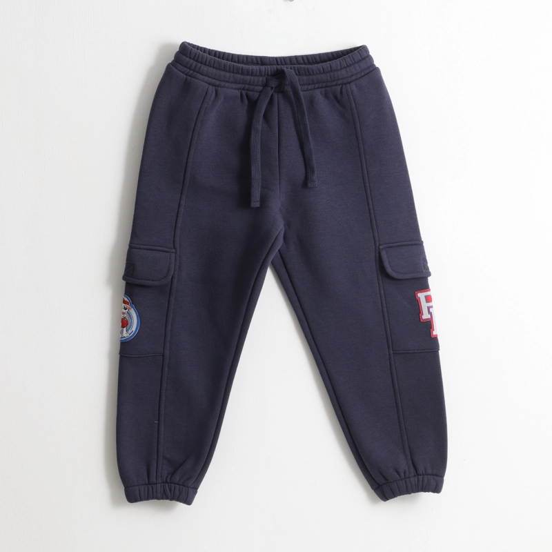PANTALON DE BUZO NIÑO MARSHAL AZUL MARINO PAW PATROL - 1