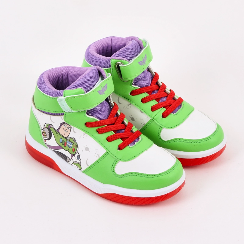 ZAPATILLA LUCES NIÑO BUZZ LIGHTYEAR TOY STORY VERDE DISNEY - 2