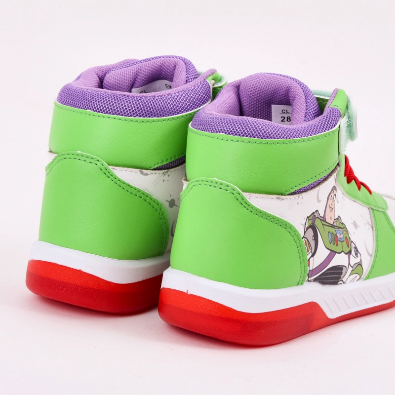 ZAPATILLA LUCES NIÑO BUZZ LIGHTYEAR TOY STORY VERDE DISNEY - 3