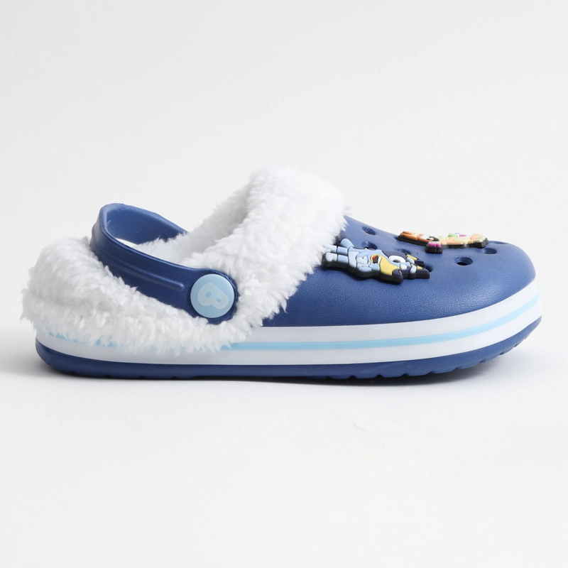 ZUECO DE EVA NIÑO CHIPORRO PINS AZUL MARINO BLUEY - 1