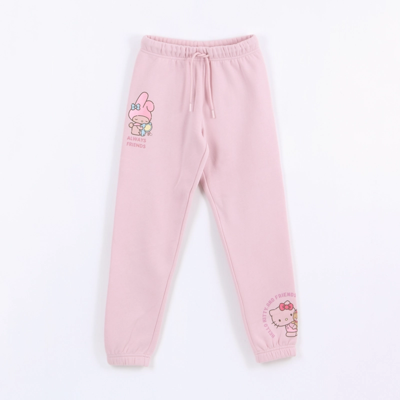 PANTALON DE BUZO NIÑA HELLO KITTY & FRIENDS ROSA HELLO KITTY - 1