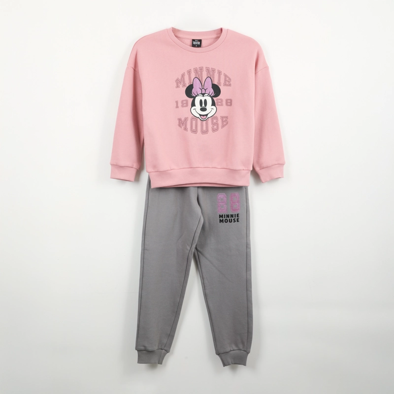 CONJUNTO BUZO NIÑA MINNIE ROSADO DISNEY - 1