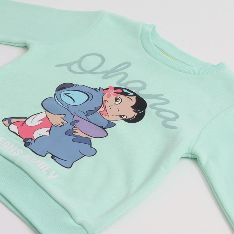 CONJUNTO NIÑA OHANA LILO & STITCH CELESTE DISNEY - 3