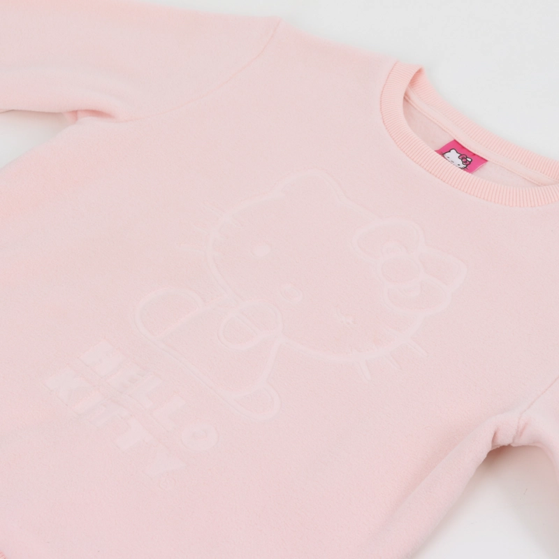 POLAR NIÑA DISEÑO FRONTAL LOGO ROSADO HELLO KITTY - 3