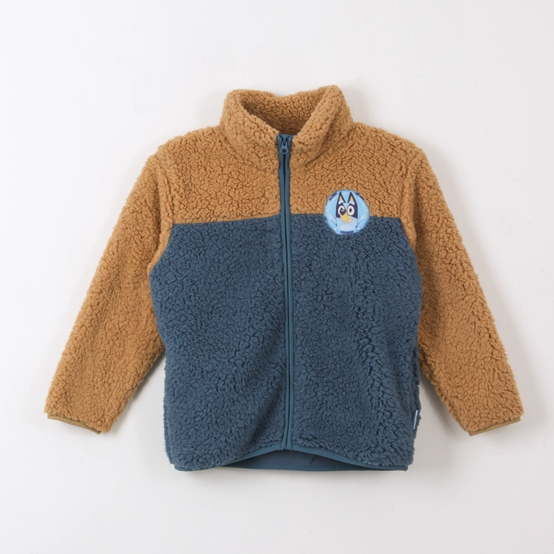POLAR NIÑO CHIPORRO LOGO AZUL BLUEY - 1