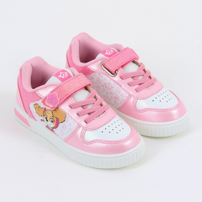 ZAPATILLA LUCES NIÑA BRILLOS SKYE ROSADO PAW PATROL - 2