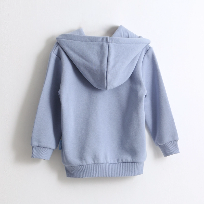 POLERON CIERRE NIÑO HOODIE AZUL BINGO & BLUEY - 2