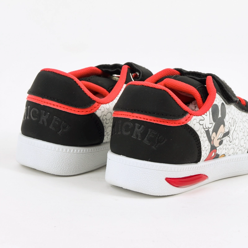 ZAPATILLA LUCES NIÑO MICKEY SALTANDO BLANCO DISNEY - 3