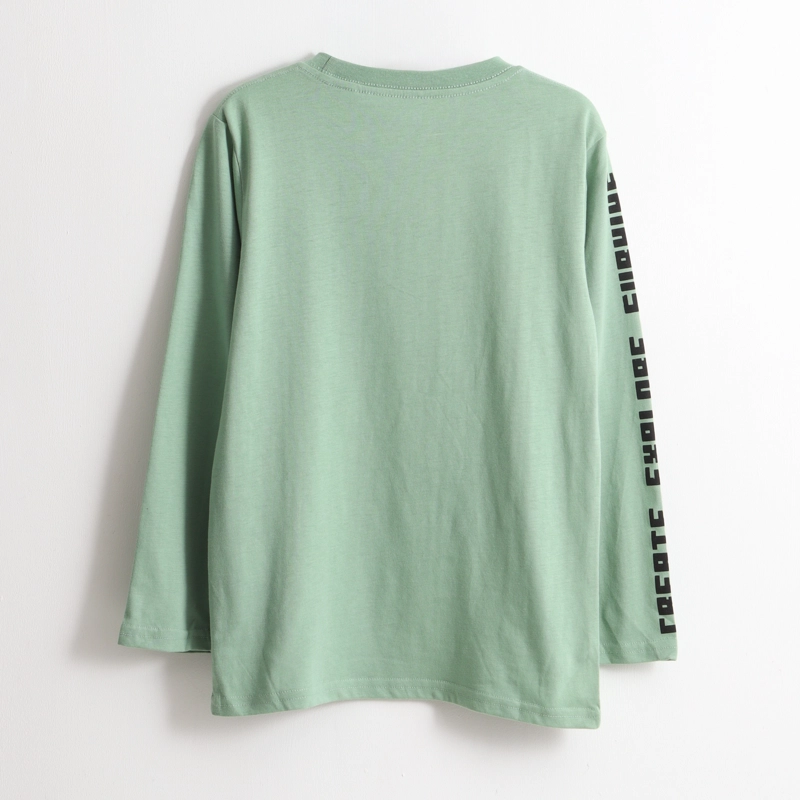 POLERA MANGA LARGA NIÑO ADVENTURE MODE VERDE MINECRAFT - 2