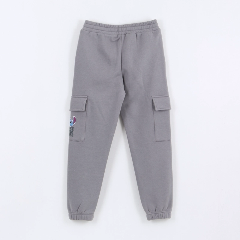 PANTALON DE BUZO NIÑA CARGO LILO & STITCH GRIS DISNEY - 2