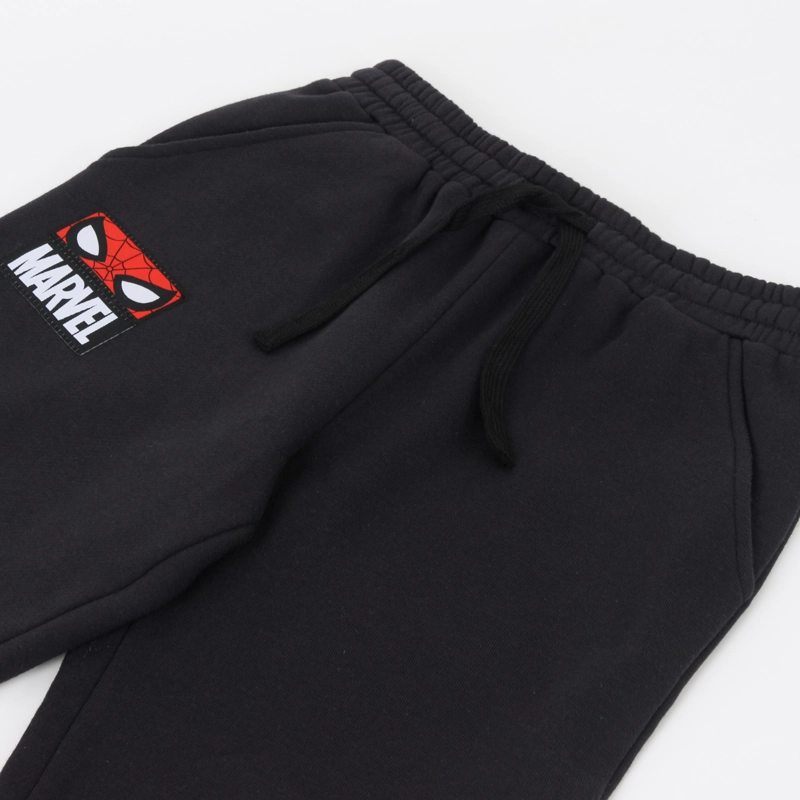 PANTALON DE BUZO SPIDERMAN NEGRO MARVEL - 3