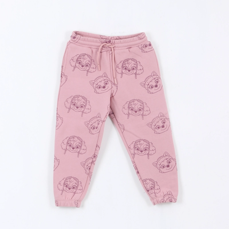 PANTALON DE BUZO NIÑA SKYE & EVEREST ROSADO PAW PATROL - 1