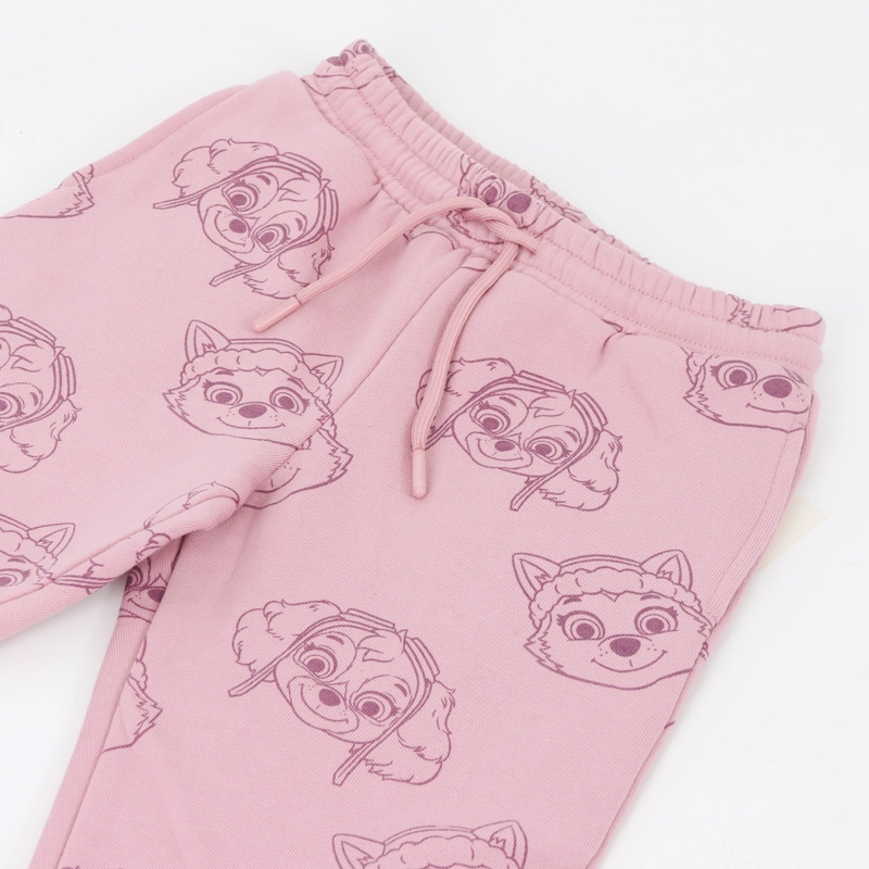 PANTALON DE BUZO NIÑA SKYE & EVEREST ROSADO PAW PATROL - 3