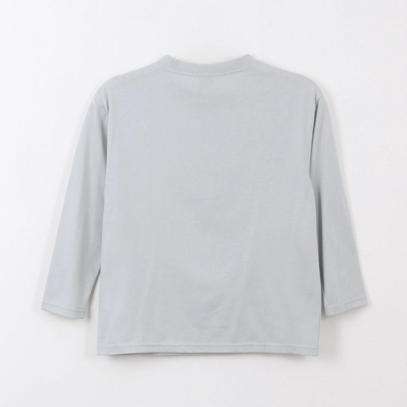 POLERA MANGA LARGA NIÑO SMALL BUT MIGHTY GRIS STAR WARS - 2