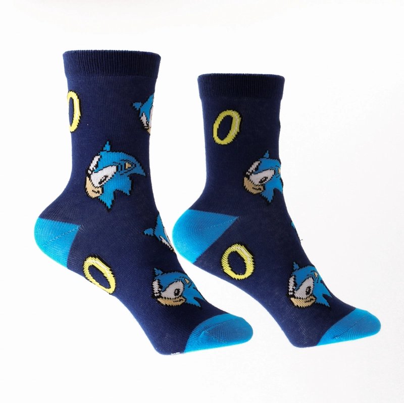 BIPACK CALCETINES NIÑO FULL PRINT AZUL SONIC - 2