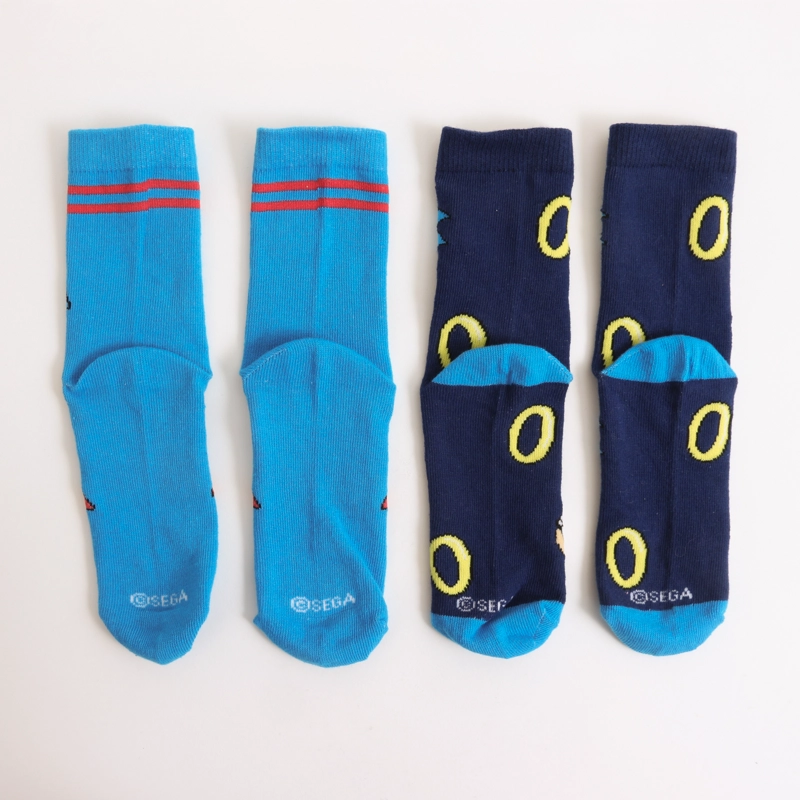 BIPACK CALCETINES NIÑO FULL PRINT AZUL SONIC - 5