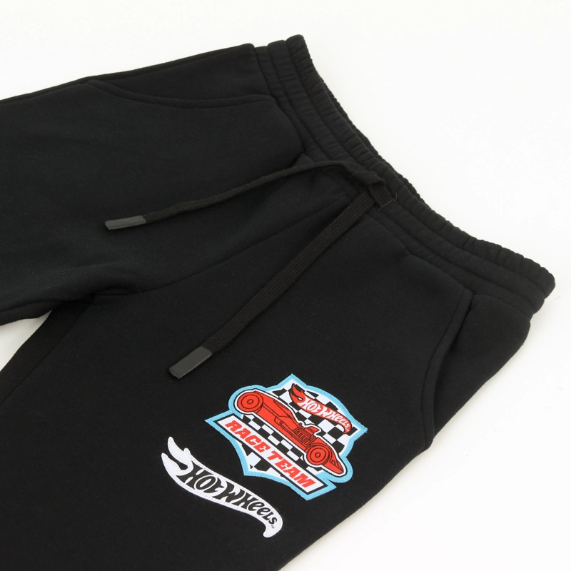 PANTALON DE BUZO NIÑO RACE TEAM NEGRO HOT WHEELS - 3