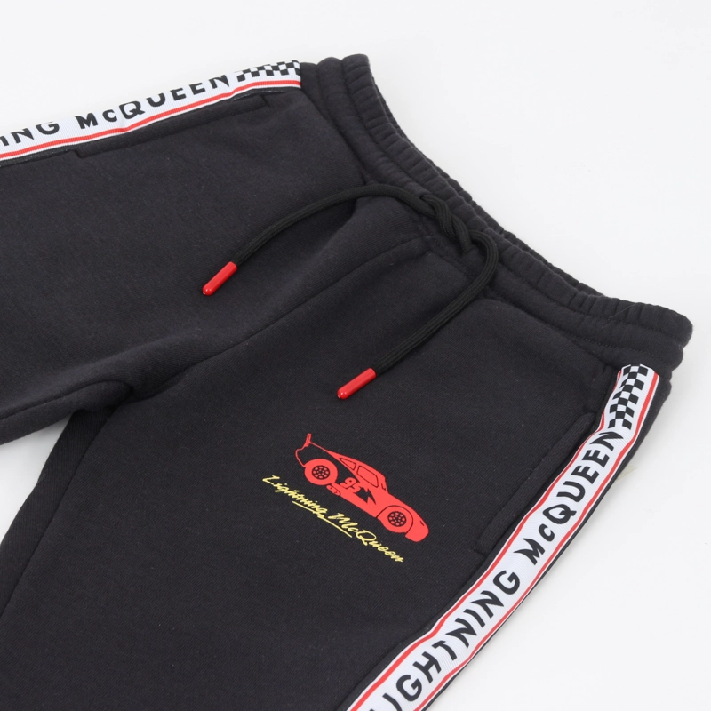 PANTALON DE BUZO NIÑO BANDA LATERAL RAYO MCQUEEN AZUL DISNEY - 3