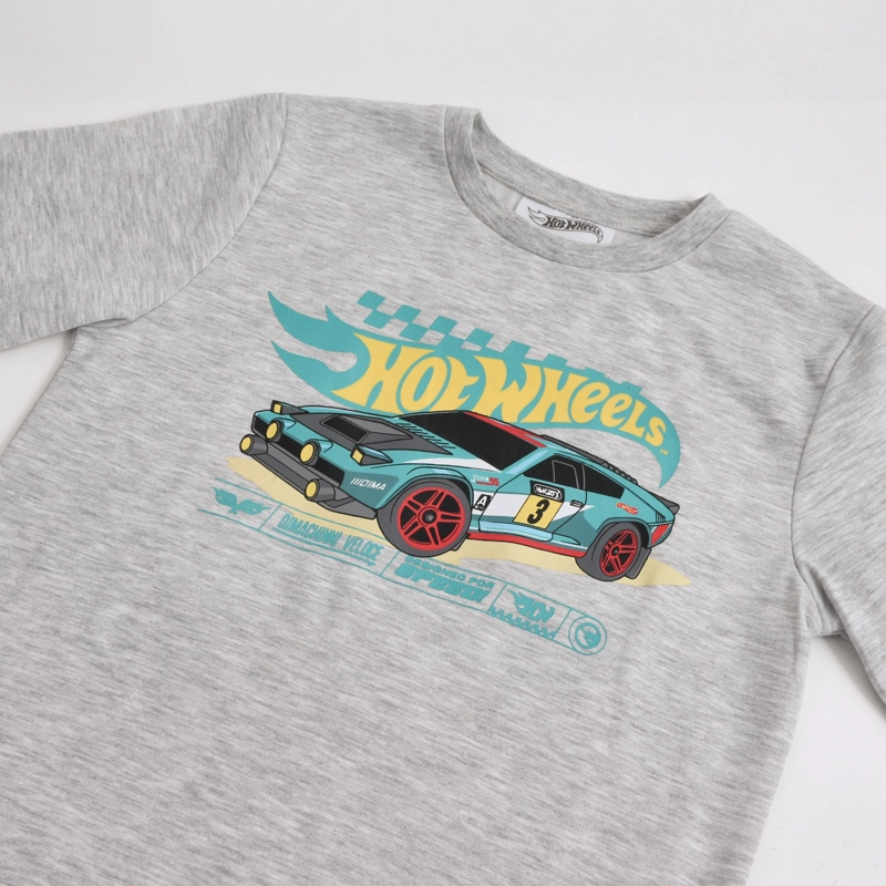 PIJAMA MANGA LARGA NIÑO AUTO GRIS HOT WHEELS - 3