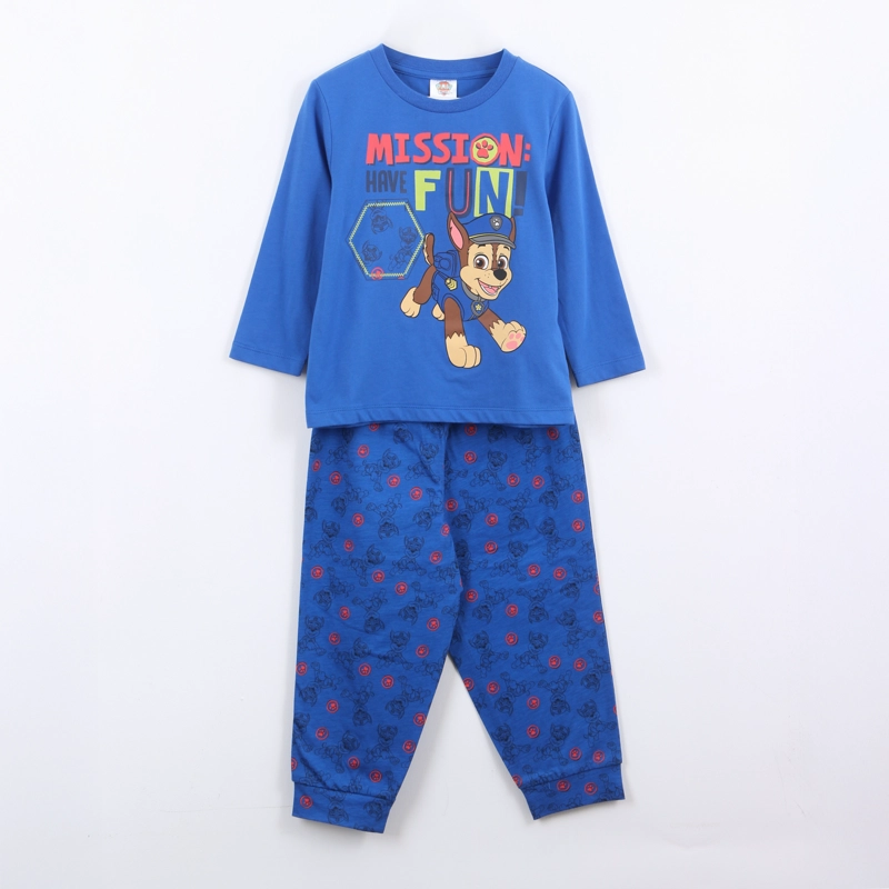 PIJAMA MANGA LARGA NIÑO MISSION FUN CHASE AZUL PAW PATROL - 1