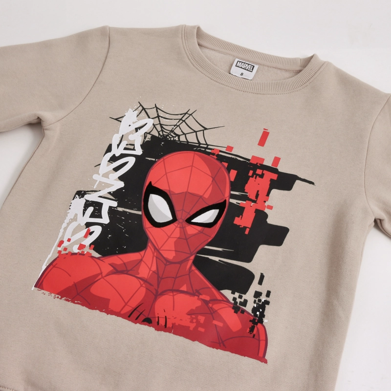 CONJUNTO BUZO NIÑO SPIDER SENSE SPIDERMAN BEIGE MARVEL - 3