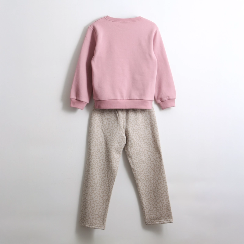 CONJUNTO BUZO NIÑA MOÑO ROSADO HELLO KITTY - 2