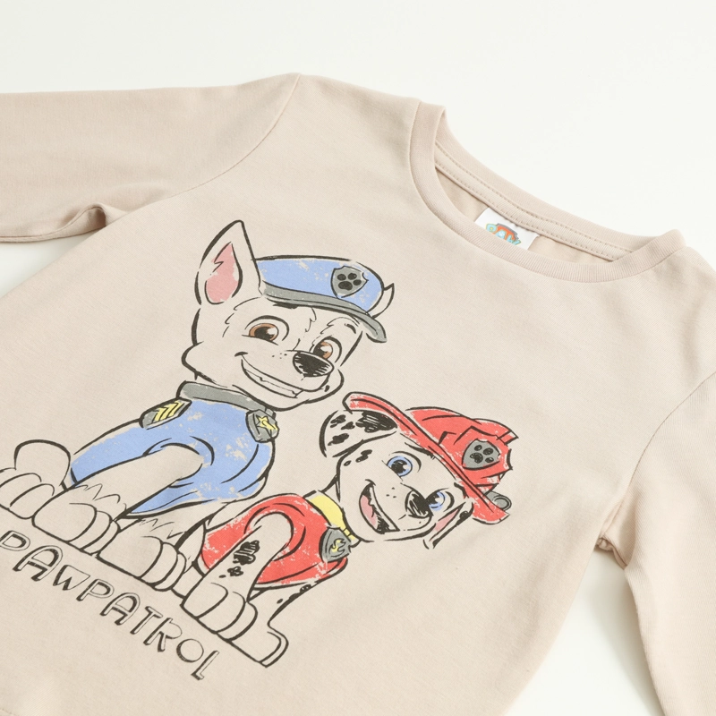 POLERA MANGA LARGA NIÑO CHASE & MARSHALL GRIS PAW PATROL - 3
