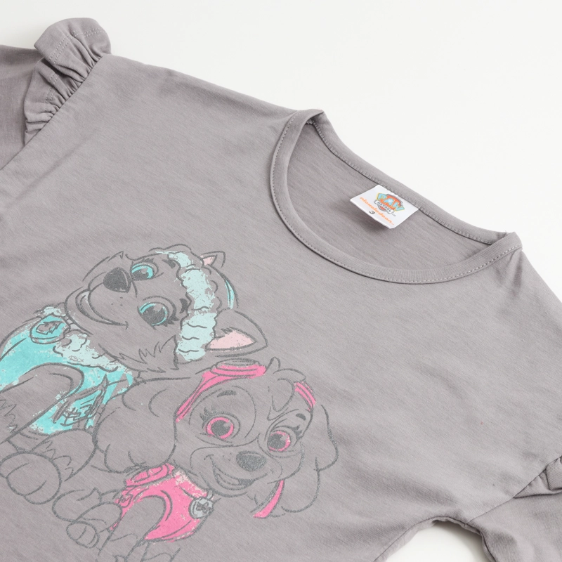 POLERA MANGA LARGA NIÑA VUELOS EVEREST SKYE GRIS PAW PATROL - 3