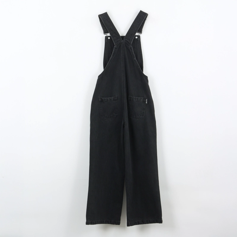 JARDINERA NIÑA DENIM NEGRO LOGO BARBIE - 2