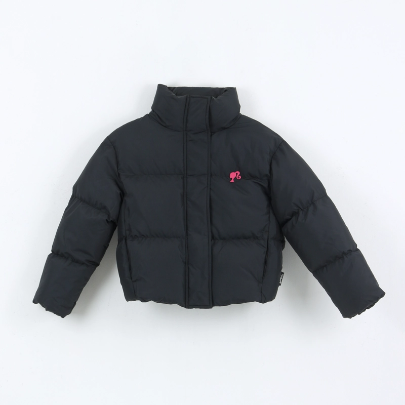 PARKA NIÑA LOGO NEGRO BARBIE - 1