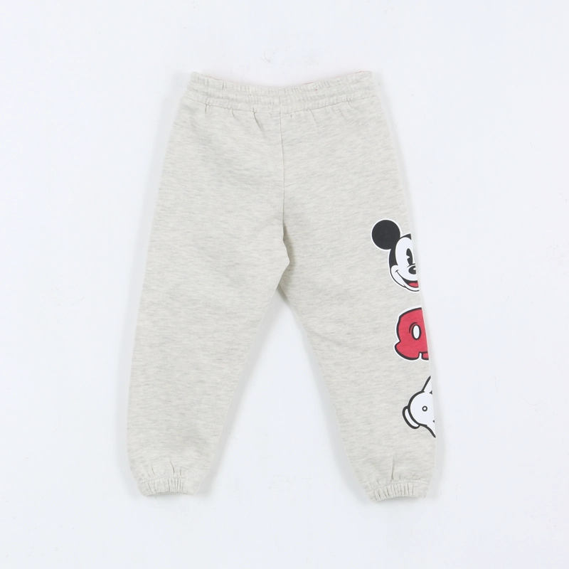 PANTALON DE BUZO NIÑO DISEÑO LATERAL MICKEY GRIS DISNEY - 2