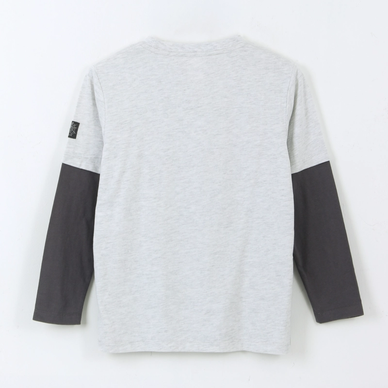 POLERA DOBLE MANGA NIÑO JUMPING SPIDERMAN BLANCO MARVEL - 2