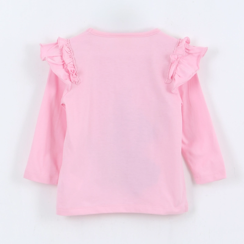 POLERA MANGA LARGA NIÑA VUELOS LILO & STITCH ROSADO DISNEY - 2