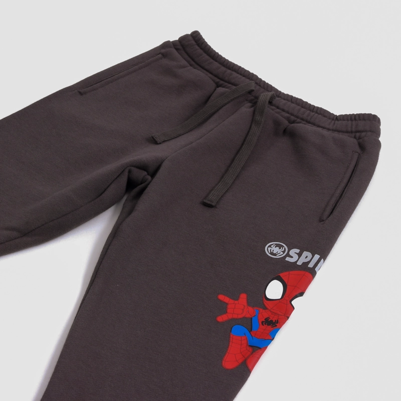 PANTALON DE BUZO NIÑO SPIDEY GRIS MARVEL - 3