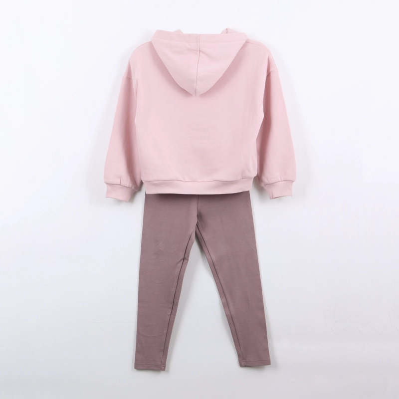 CONJUNTO NIÑA HOODIE LILO & STITCH ROSADO DISNEY - 2