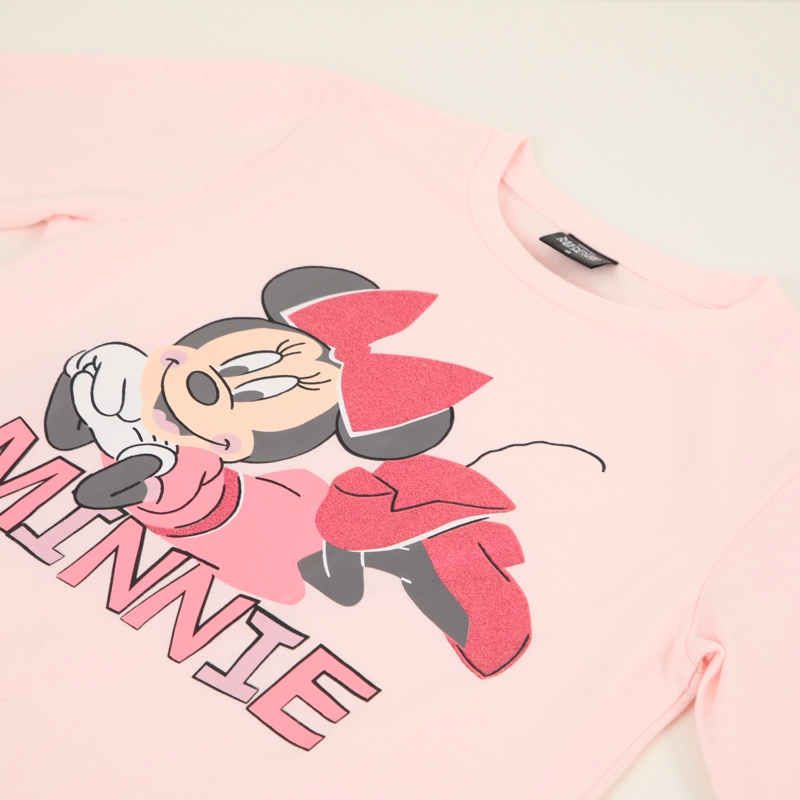 PIJAMA MANGA LARGA NIÑA MINNIE MOUSE ROSADO DISNEY - 4