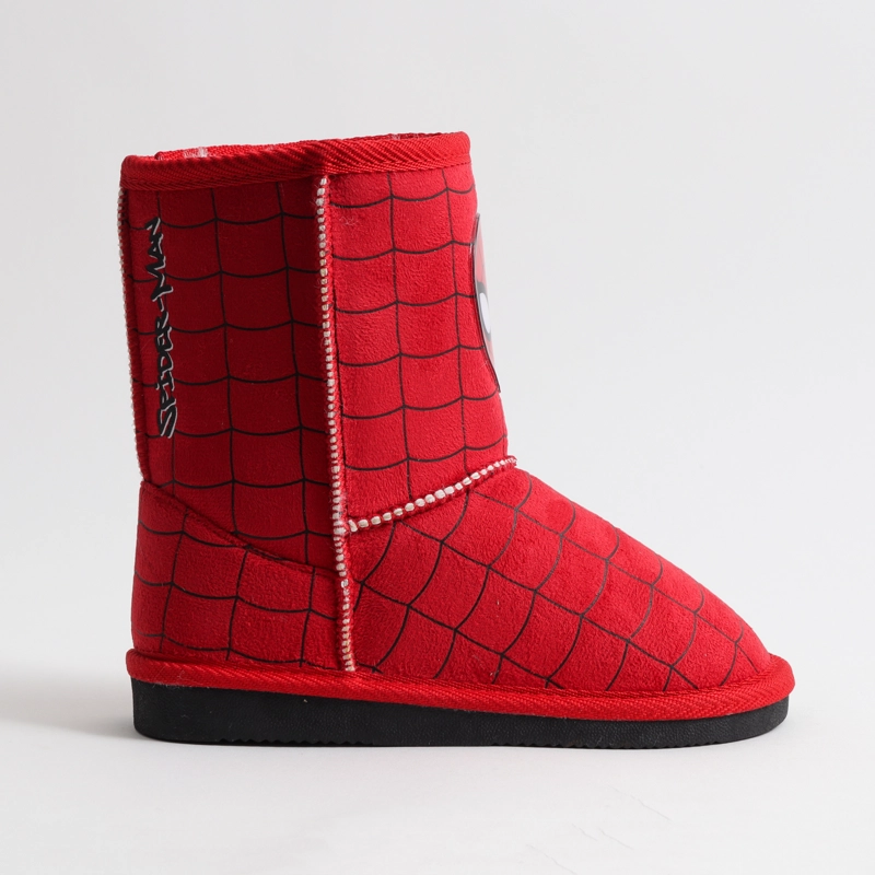 BOTA NIÑO CHIPORRO SPIDERMAN ROJO MARVEL - 1