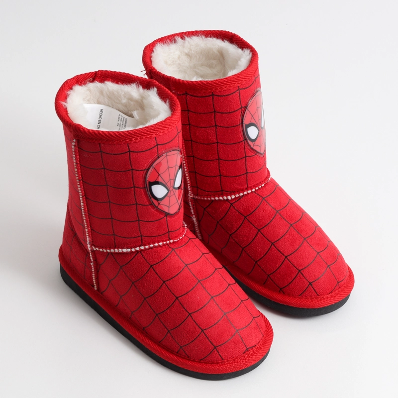 BOTA NIÑO CHIPORRO SPIDERMAN ROJO MARVEL - 2
