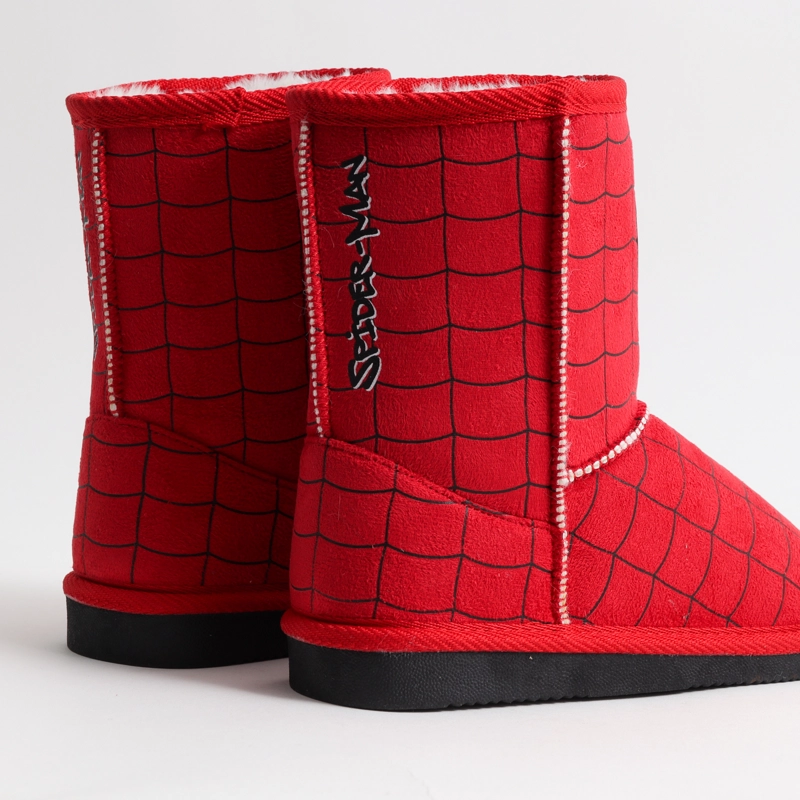 BOTA NIÑO CHIPORRO SPIDERMAN ROJO MARVEL - 3