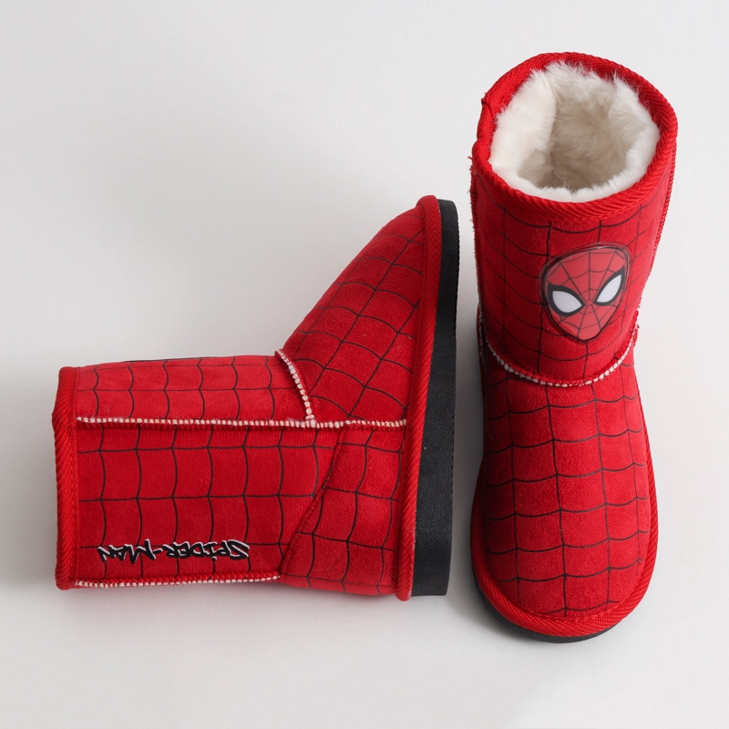 BOTA NIÑO CHIPORRO SPIDERMAN ROJO MARVEL - 4