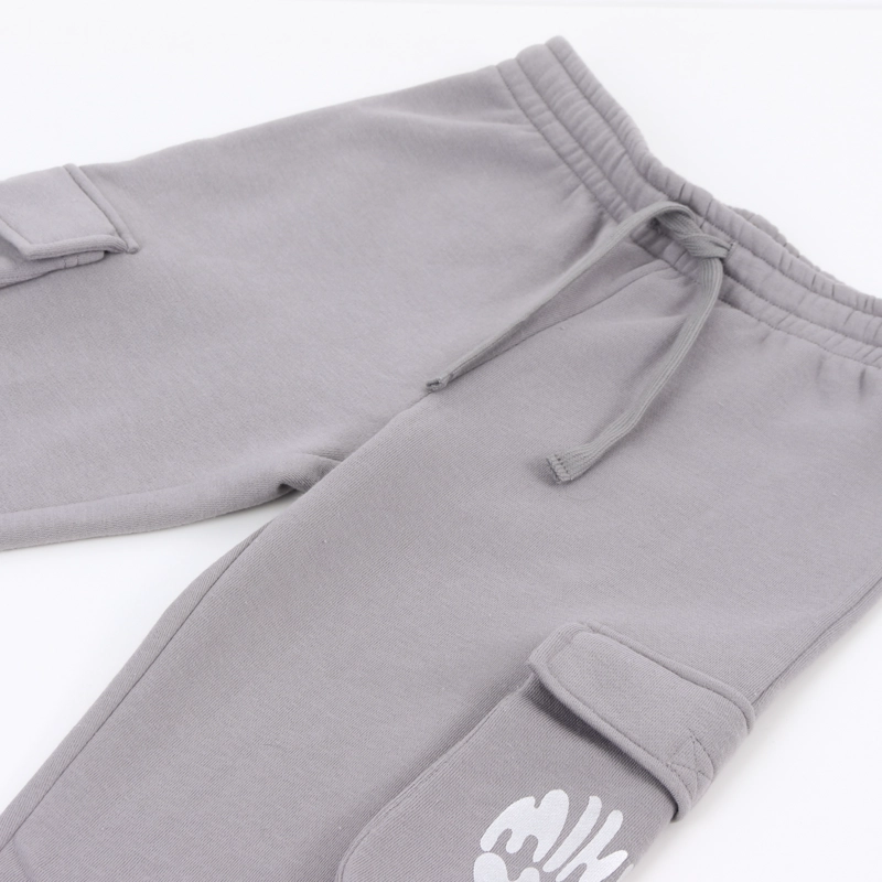 PANTALON DE BUZO NIÑA CARGO MINNIE GRIS DISNEY - 3
