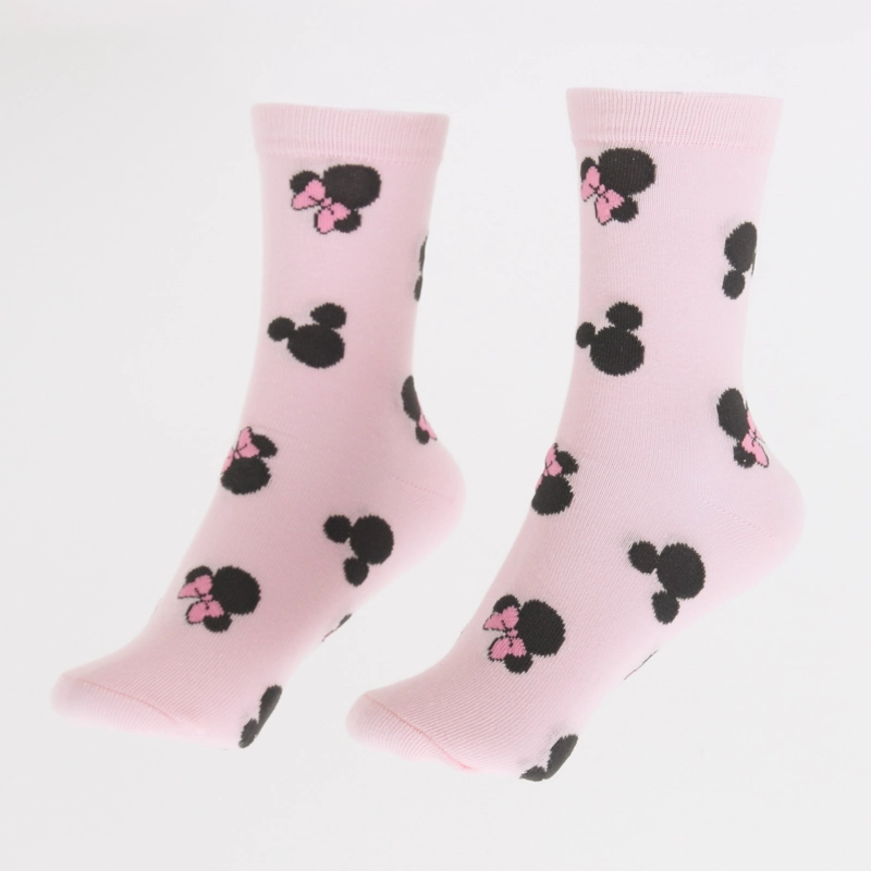 BIPACK CALCETINES NIÑA FULL PRINT MINNIE ROSADO DISNEY - 4