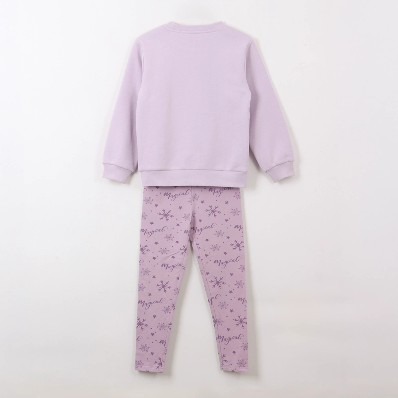 CONJUNTO NIÑA ELSA FROZEN LILA DISNEY - 2