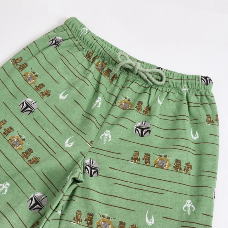 PIJAMA MANGA LARGA NIÑO GROGU VERDE STAR WARS - 4
