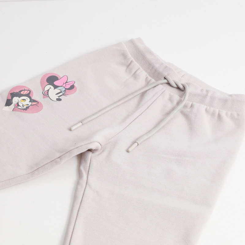 PANTALON DE BUZO NIÑA MINNIE & CAT BEIGE DISNEY - 3