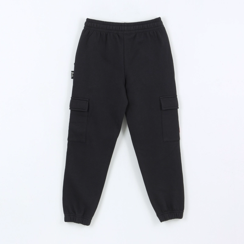 PANTALON DE BUZO NIÑA CARGO NEGRO BARBIE - 2