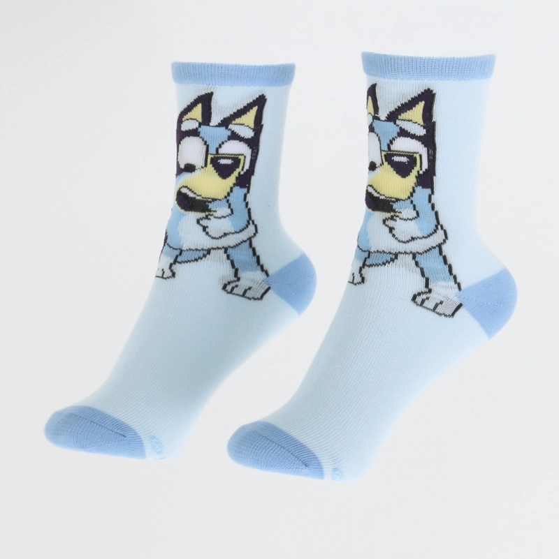 BIPACK CALCETINES NIÑA BAILANDO CELESTE BINGO & BLUEY - 4